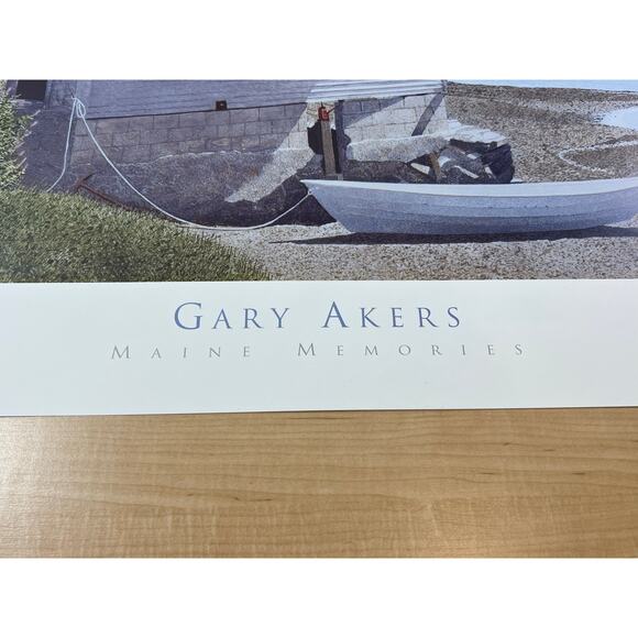 Gary Acres Maine Memories Print Poster Midcoast Maine Art - Picture 2 of 5